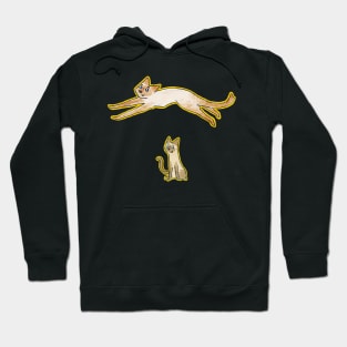 Siamese cat pack Hoodie